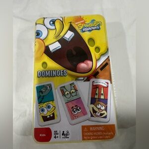 SpongeBob SquarePants Colorful Dominoes Set